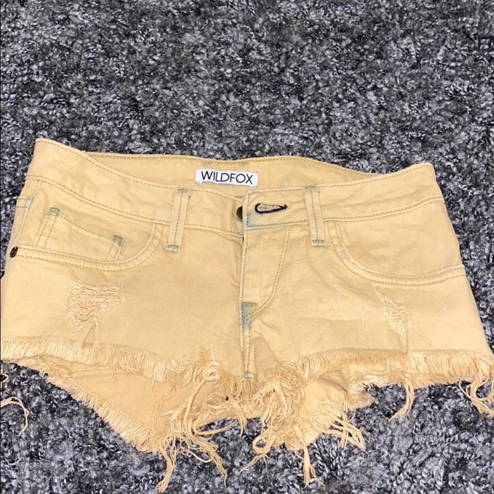 WILDFOX Jean shorts